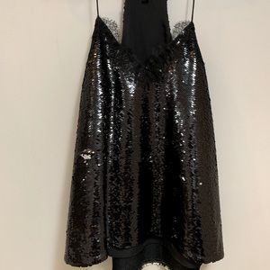 Cami NYC sequin top